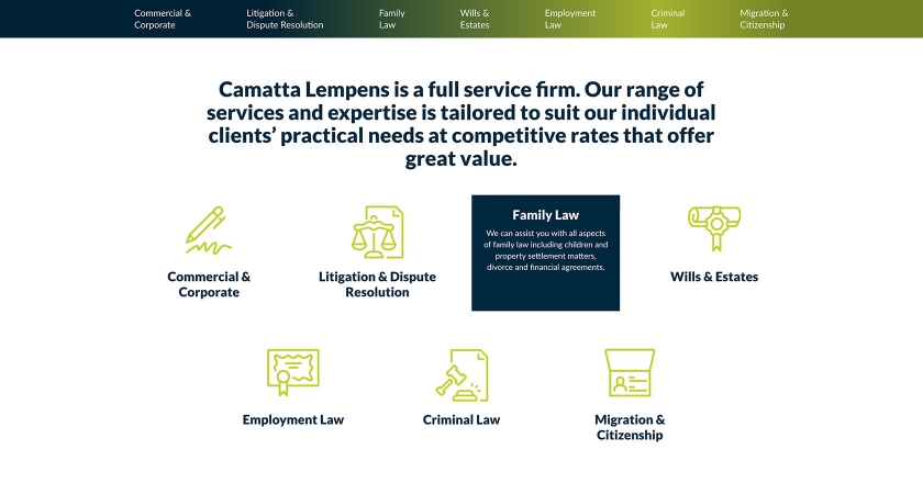 Camatta Lempens - Home Page Services