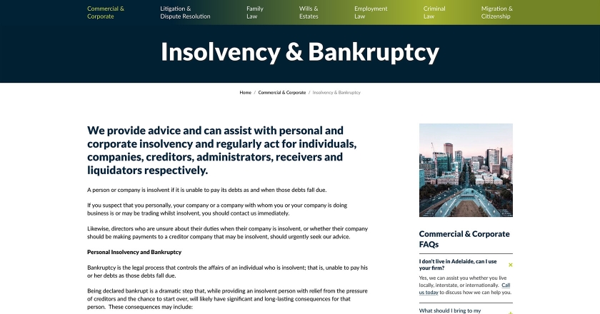 Camatta Lempens - Insolvency & Bankruptcy