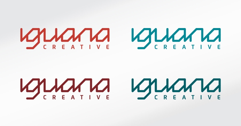 Iguana Creative Company Logotype - Service Category Colourways