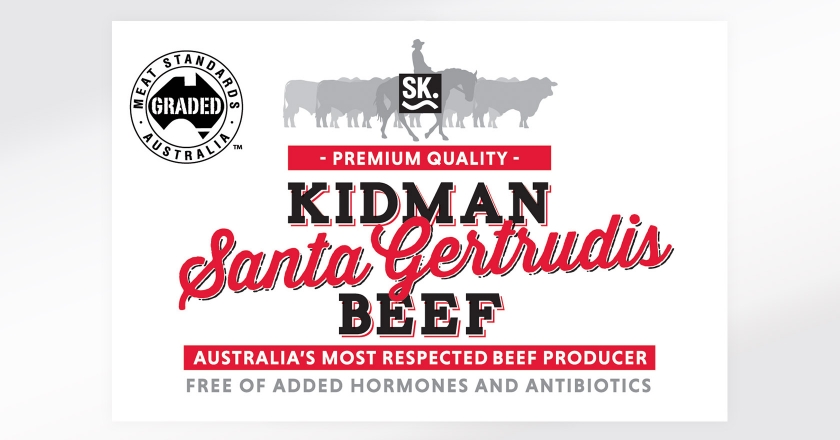 S. Kidman & Co. Beef Branding - Landscape Layout