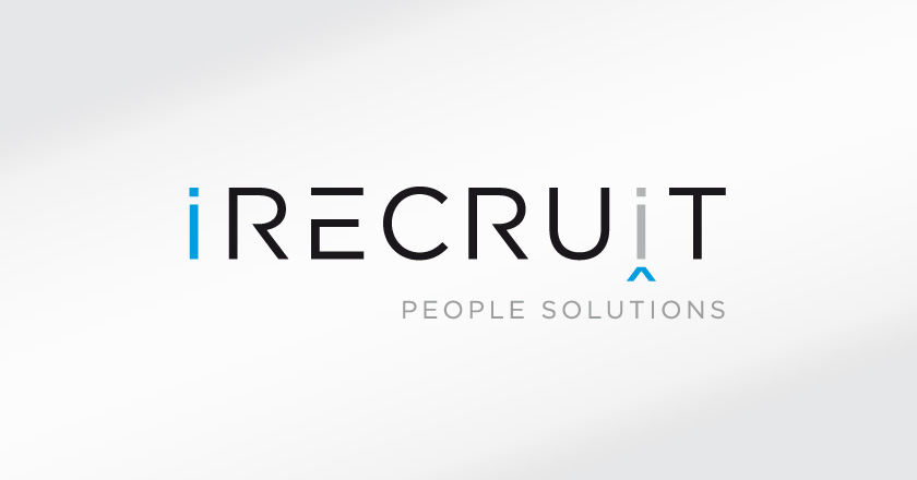 iRecruit People Solutions Company Logotype on White